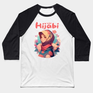 Hijabi Anime Baseball T-Shirt